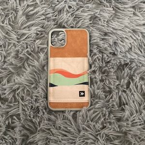 Thread wallet phone case